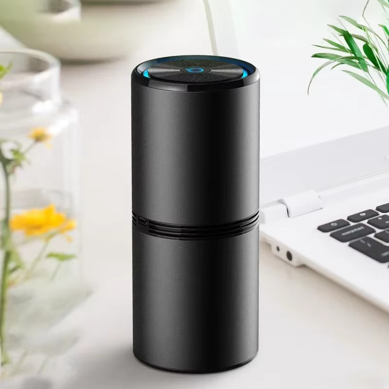 ZAIXIAO Auto Luftreiniger mit Negativ-Ionen-Generator in Schwarz zur Geruchsentfernung von Rauch und Deodorant - Bild 2