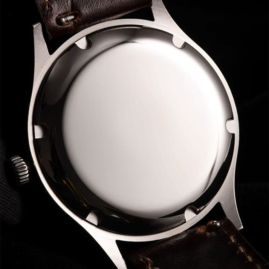 Hruodland Armbanduhr Automatik, Edelstahl, Schwarz, Herren - Bild 5