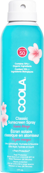 Coola Classic Body Spray SPF 50, Himbeersamenöl, Kaktusfeigenextrakt - Bild 1
