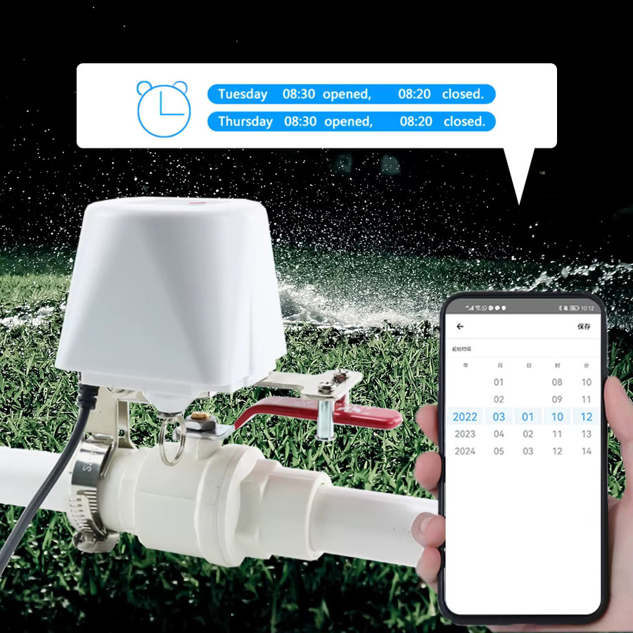 HOENYZY WLAN Smart Wasserhahn-Controller mit Timer für Tuya SmartLife App, kompatibel mit Alexa und Google Assistant - Bild 2