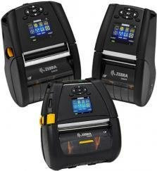 Zebra ZQ630 Plus Mobildrucker Thermodirekt mit Display, Bluetooth und RS232 in Schwarz - Bild 1