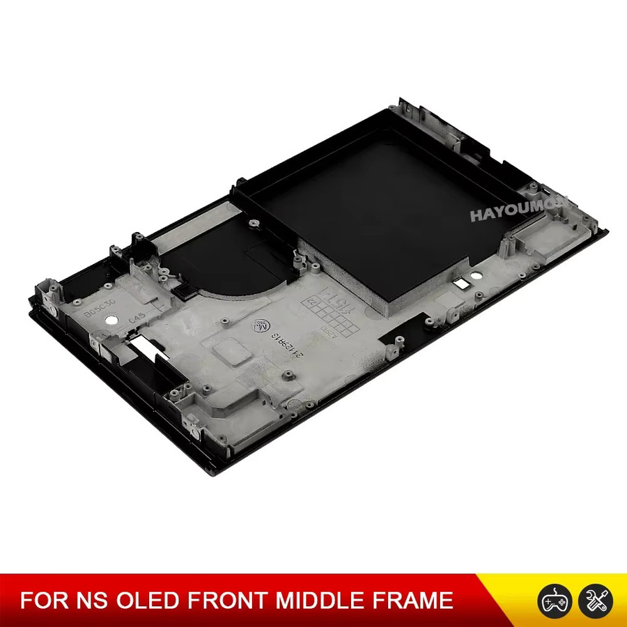Hayoumon Ersatz-Frontrahmen für Nintendo Switch OLED, Metallabdeckung mit Batteriehalter und Wärmeableitungsgehäuse - Bild 4