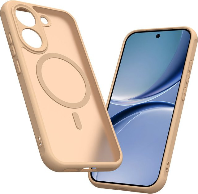 Techsuit HaloFrost II MagSafe-Hülle für Xiaomi Poco X8 Pro in Gold und Beige - Bild 1