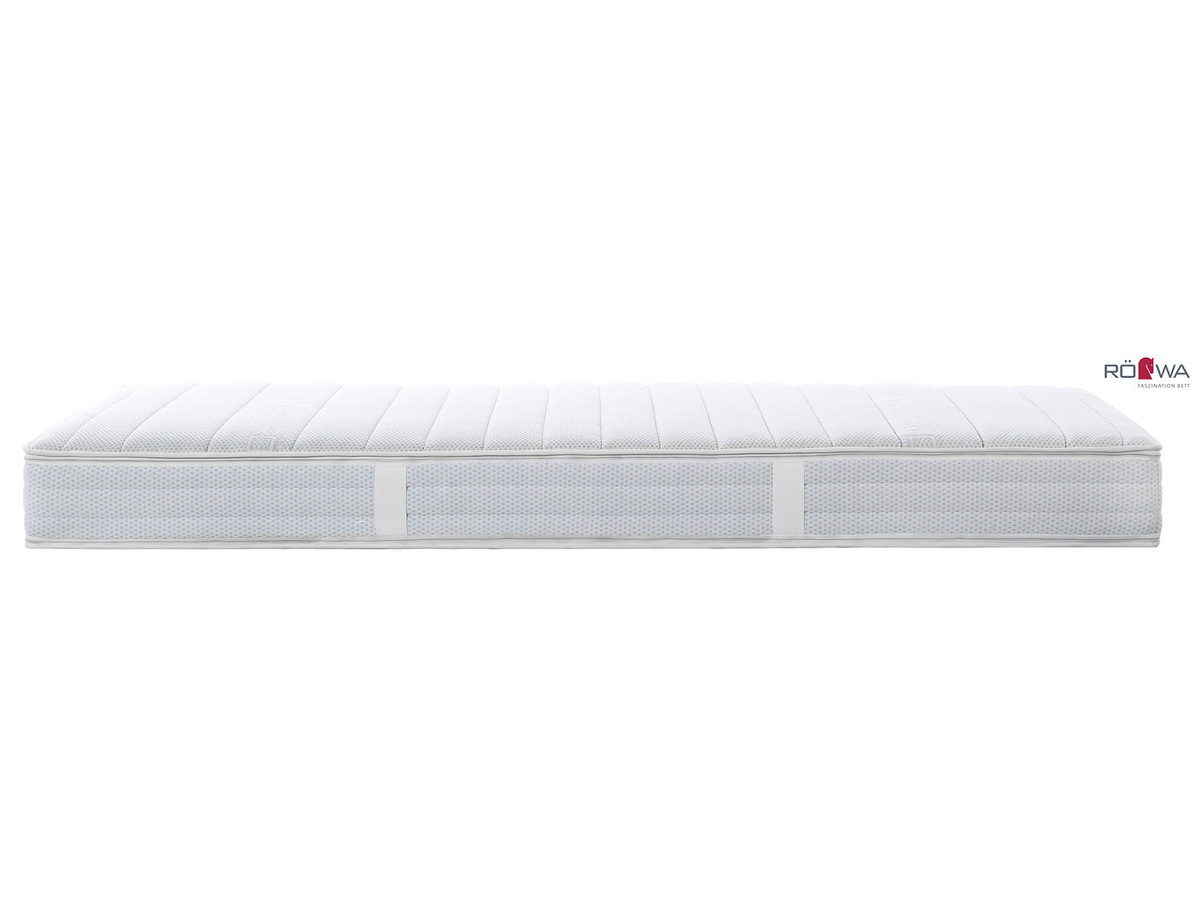 Röwa Matratze Basic T Pocketfederkern Matratze mit abnehmbarem Bezug in Weiß B/T/H: 160 x 200 x 16 cm - Bild 1