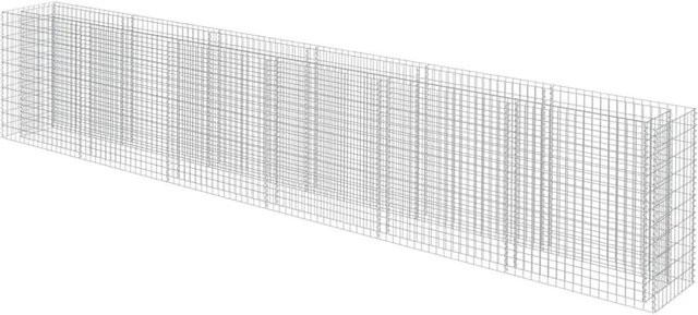 Furnicato Gabionen-Hochbeet aus verzinktem Stahl B: 540 cm, H: 100 cm, T: 50 cm - Bild 1