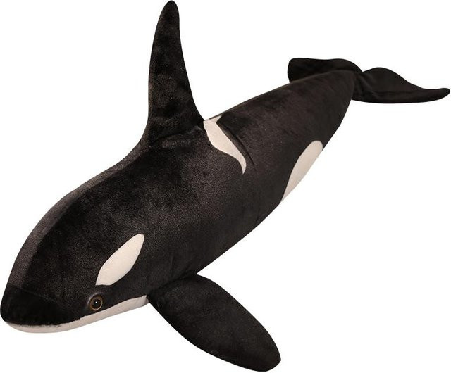 Schwertwal Plüschtier, Schwarz, 50cm, ab 14 Jahren - Bild 1