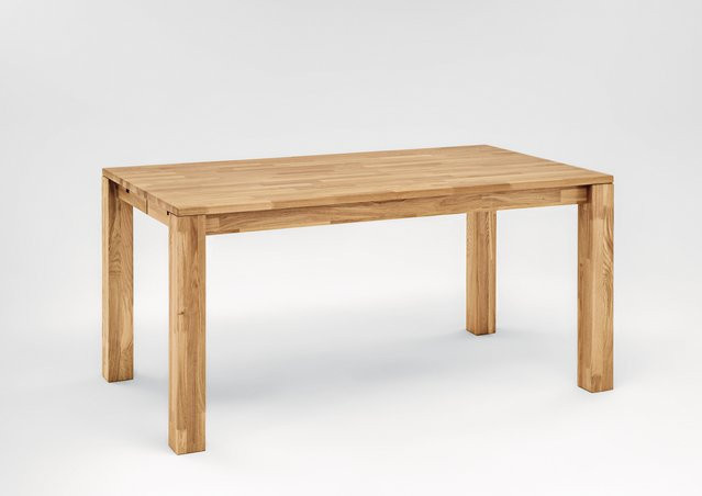 Niehoff Sitzmöbel Esstisch aus Eiche in Braun, rechteckig, B/T/H: 200 x 80 x 76 cm - Bild 1