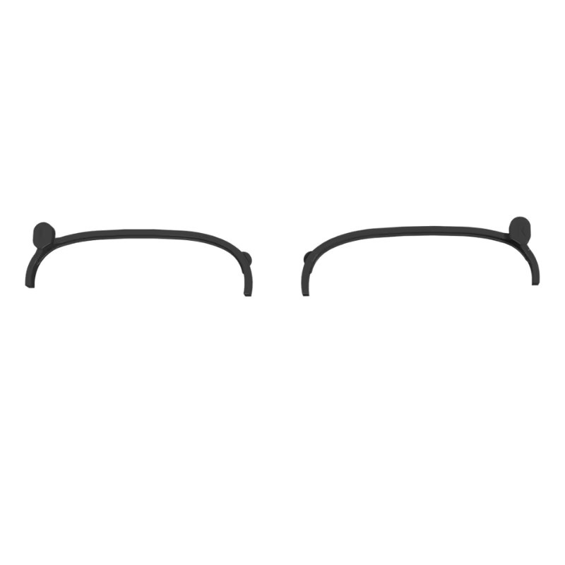 Rokid Smartglasses, halbrandlos, rechteckig, schwarz - Bild 1