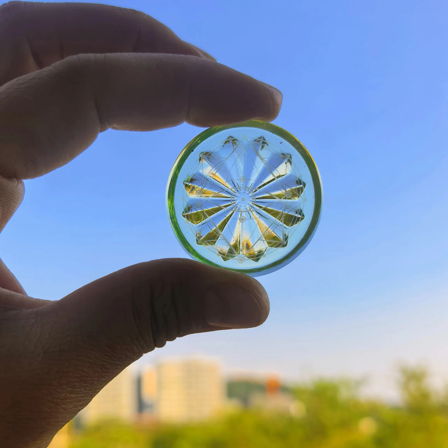 Bio-Glasplatte mit Gaussische Mini-Flach-Bio-Glasplatte - Bild 2