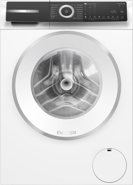 Bosch Serie 6 WGH244M90 Waschmaschine als Frontlader in Weiss mit 9 kg Kapazität, 1400 U/min und Aquastop - Bild 1