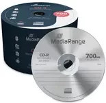MediaRange CD-R Spindel 700 MB in Silber - Bild 1