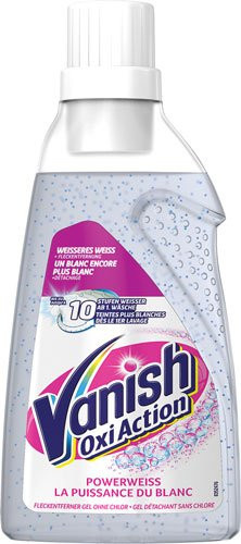 Vanish OxiAction Powerweiss Fleckentferner-Gel ohne Chlor, 750 ml - Bild 1