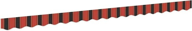 vidaXL Markisenvolant aus Polyester, Mehrfarbig, Breite: 380 cm, Höhe: 20 cm - Bild 1