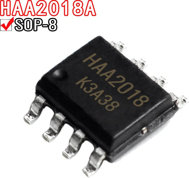Si Tai&SH 20er Set HAA2018A Audio-Leistungsverstärker IC in Schwarz, SOP8, 5W - Bild 1