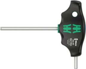 Wera 454 HF Quergriff-Sechskantschraubendreher Hex-Plus mit Haltefunktion, Farbe: Multicolour, Breite: 5 mm, Länge: 100 mm - Bild 1