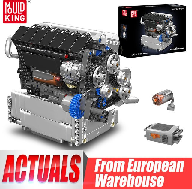 Mould King Technischer Auto-Motor, Bausatz, ab 14 Jahren - Bild 1