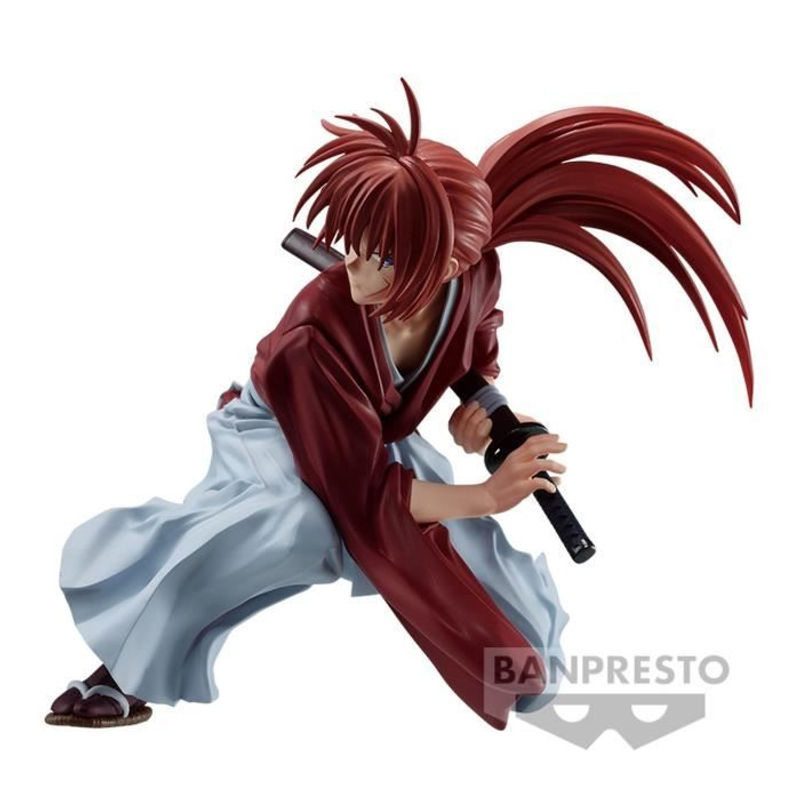 Banpresto Anime Figur Kenshin Himura Vibration Stars in dynamischer Pose, Höhe: 12 cm - Bild 2
