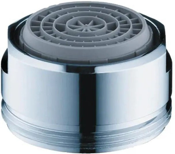 Hansgrohe QuickClean Luftsprudler M24x1 mit Durchflussbegrenzer 7,0/min in Chrom - Bild 1