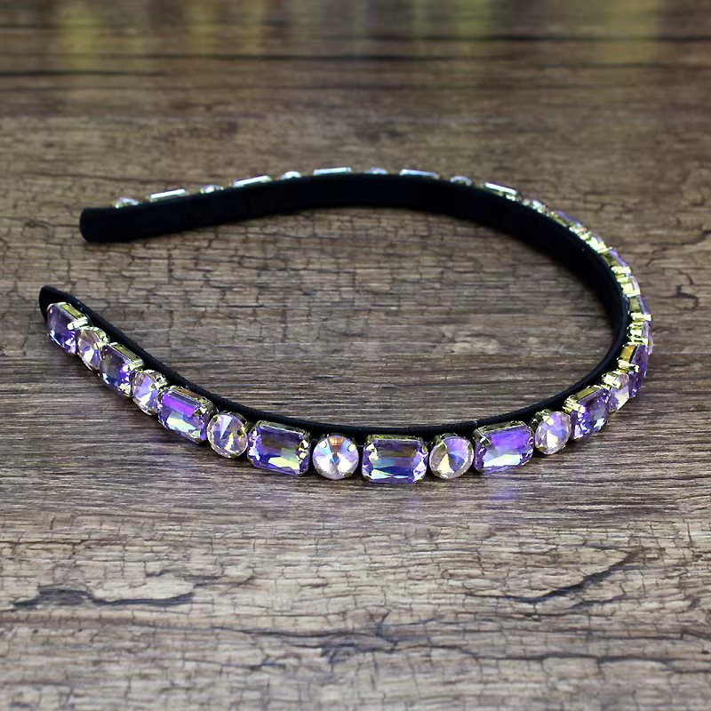 FirstStar Haarband, lila, Strass, Damen - Bild 2