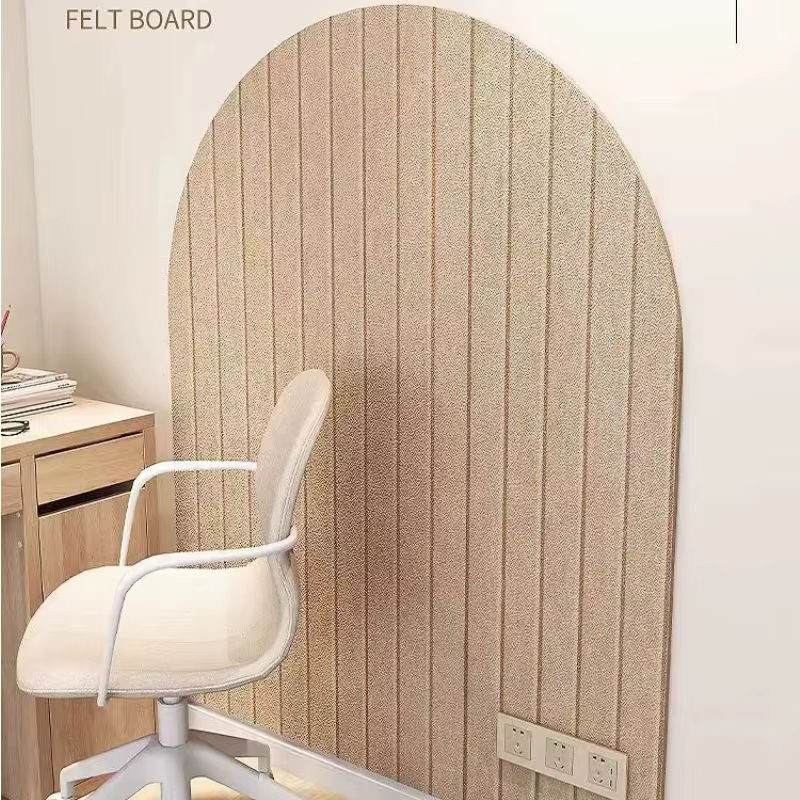 Selbstklebendes Filzbrett als Anti-Kollisions-Wandschutz für Kinder und Babys, Rechteckig, B/H: 40 x 60 cm, Weiß oder Beige - Bild 2