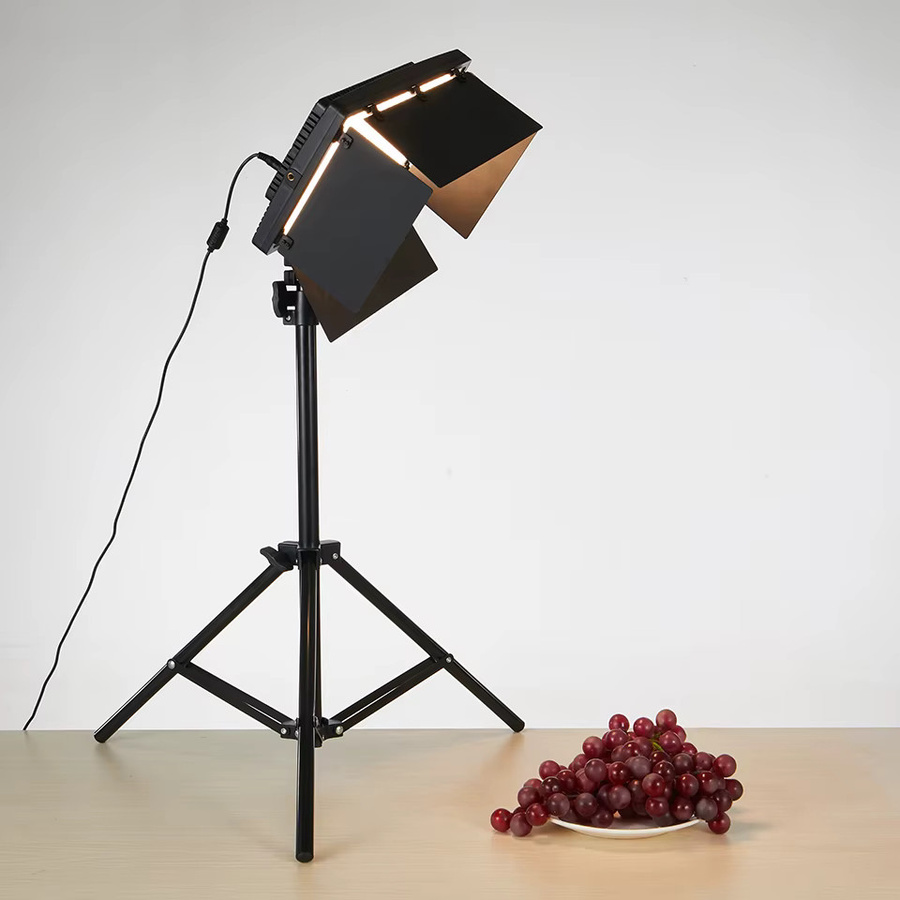 BTFOOR LED Foto Studio Licht Video Beleuchtung 40W/50W Panel Lampe mit Fernbedienung in Schwarz - Bild 2
