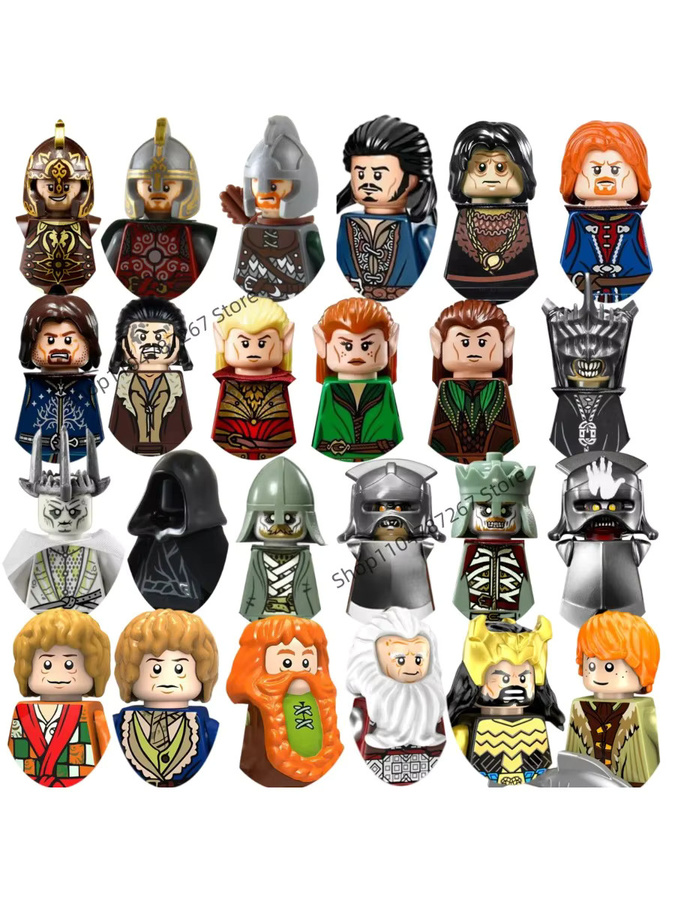 BEAST KINGDOM Herr der Ringe Kavallerie-Elfenwache, Bausteine-Bausatz - Bild 3