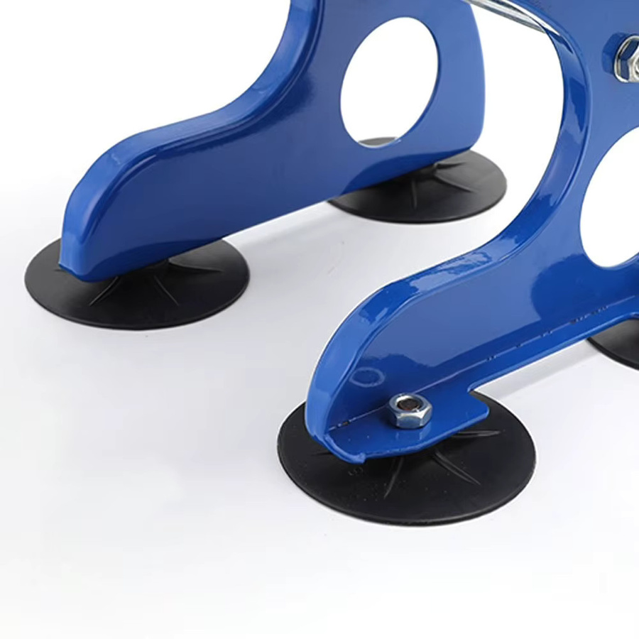 YunlinLi Fleischwolf Cutter mit Handkurbel in Blau für Haushalt und Küche - Bild 2