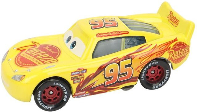 Disney Pixar Cars Lightning McQueen, Rennauto, 1:55, Metall-Druckgussauto, ab 14 Jahren - Bild 1