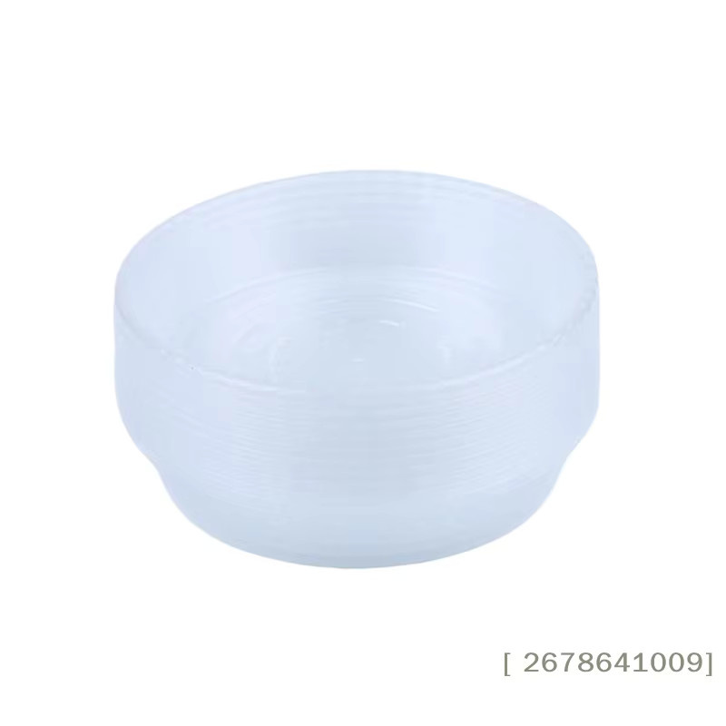 KuZHEN 10-teiliges Set transparente Kunststoff-Pflanzenschaufeln und runde Topftöpfe mit tiefem Reservoir für deine Zimmerpflanzen und Kakteen - Bild 2