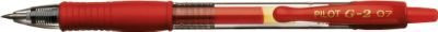 Pilot G2 Gelroller in Rot, 0,7 mm, nachfüllbar, 12 Stück - Bild 1