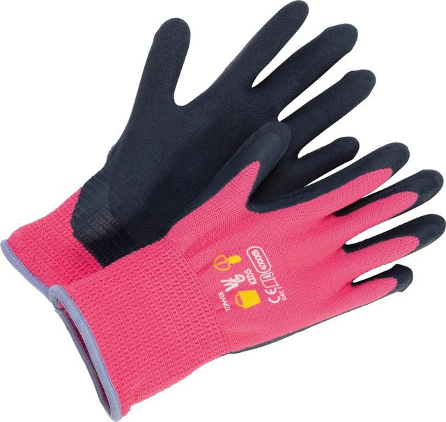 Kinderhandschuhe aus Naturlatex mit Teilbeschichtung, 2-fach sortiert, Größe 5 - Bild 1