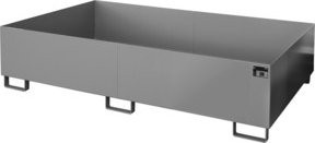 Bauer Südlohn Regalwanne RW 2200-2 aus Stahl in Mausgrau, B/H: 130,0 x 50,5 cm - Bild 1