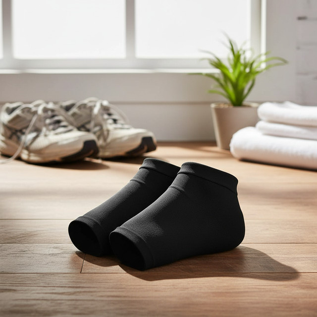 eelhoe Plantarfasziitis-Fersensocken, elastischer Stoff - Bild 1
