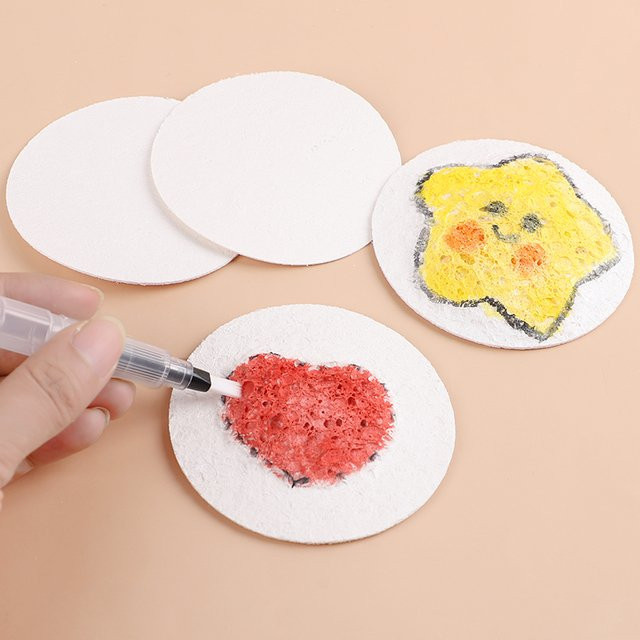 10er Pack Schaum Textur Malpapier für kreative 3D Kunstzeichnungen und DIY Malerei in Bunt/Mehrfarbig - Bild 1