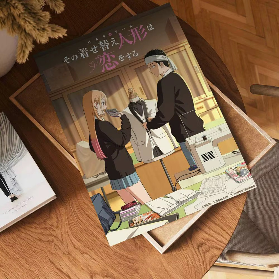 Wasserfester My Dress Up Darling Anime Poster Aufkleber in Mehrfarbig für Wohnzimmer und Schlafzimmer - Bild 5