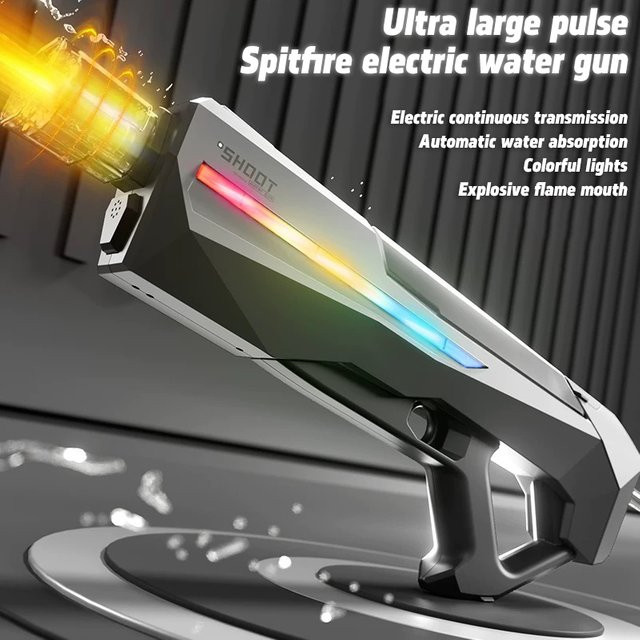 MOQIDODO Elektrische Wasserpistole, LED, ab 14 Jahren - Bild 1