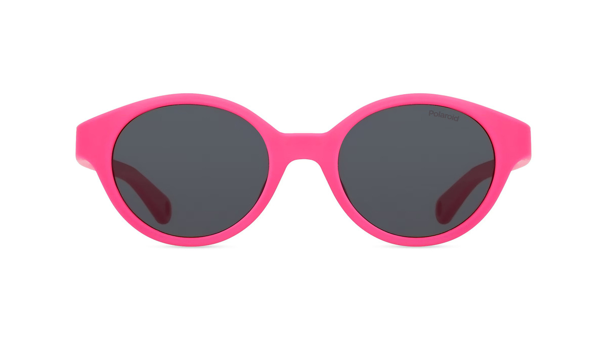 Polaroid PLD K007/S Sonnenbrille, Vollrand, Oval, Acetat, Unisex, pink - Bild 1