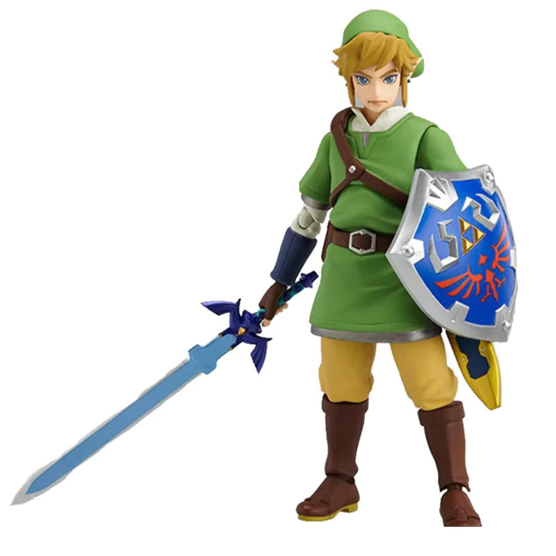 Bandai The Legend of Zelda Link Actionfigur, 14 cm, Kunststoff - Bild 2
