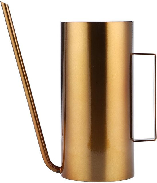 TOMTOP JMS Gießkanne aus Edelstahl mit langem Ausguss in Gold, 1,5 l - Bild 1