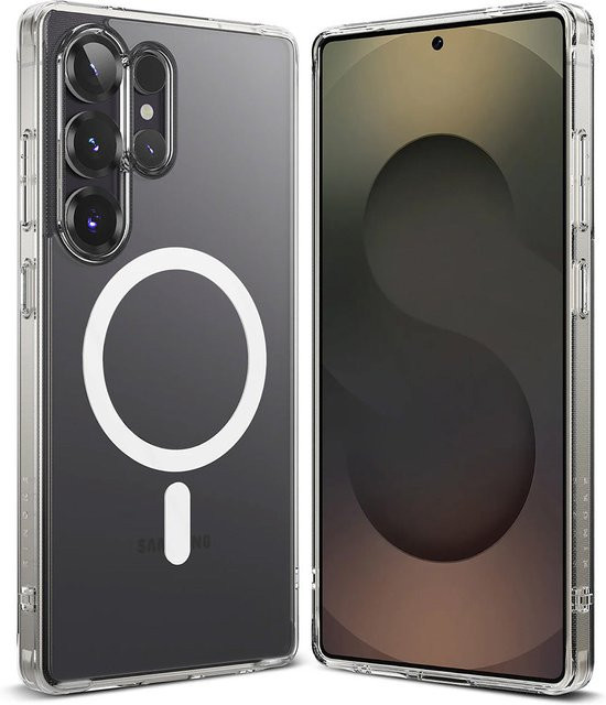 Ringke Fusion MagSafe Schutzhülle für Samsung Galaxy S25 Ultra S938 in Matt Transparent - Bild 1