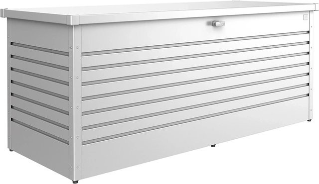 Biohort FreizeitBox 200 Aufbewahrungsbox aus Stahlblech Silber-Metallic B/H/T: 201 x 79 x 83 cm - Bild 1