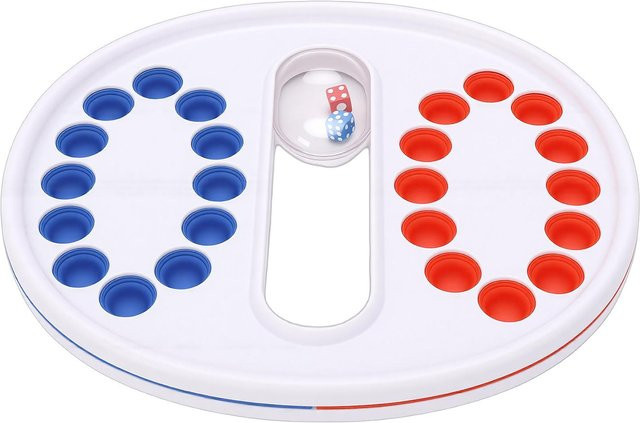 Musysh Pop Mathespiel Interaktives tragbares Blasenwürfelspiel für 2 Spieler - Bild 1