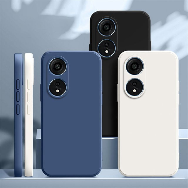 Silikon Schutzhülle für Huawei Honor X7, X7a, X6, X8, Nova 9 SE, Y70, Y71, Y90 in Schwarz - Bild 1