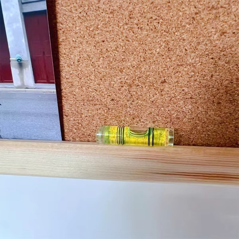 Zinan Mini-Wasserwaagen Set, 2 Stück, quadratisch und zylindrisch, Präzisions-Layout-Werkzeuge zum Ausbalancieren von Rahmen und Wandbildern - Bild 3