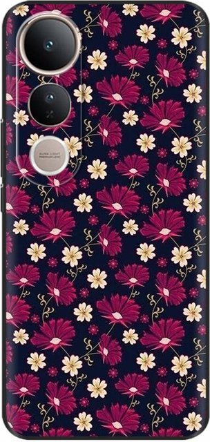 Weiche Silikon Handyhülle mit Blumen-Cartoon-Design für Vivo V50 Lite 5G und Vivo V50 5G, Multicolour - Bild 1