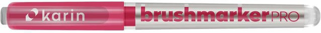 karin Brushmarker PRO Brushmarker in Magenta Red mit Nylonspitze - Bild 1