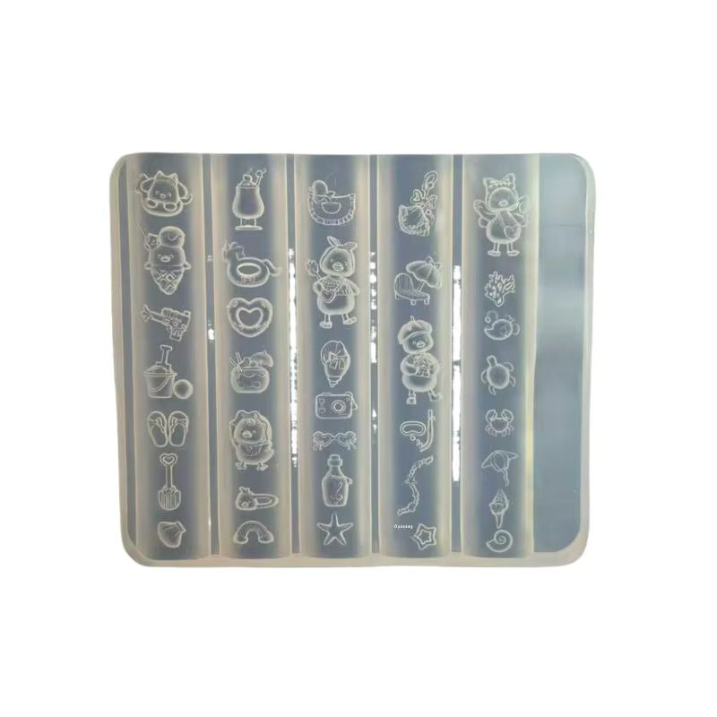 JETTING Nagelform Cartoon Ente 3D Silikon, Nagelschablone für Nail Art - Bild 3
