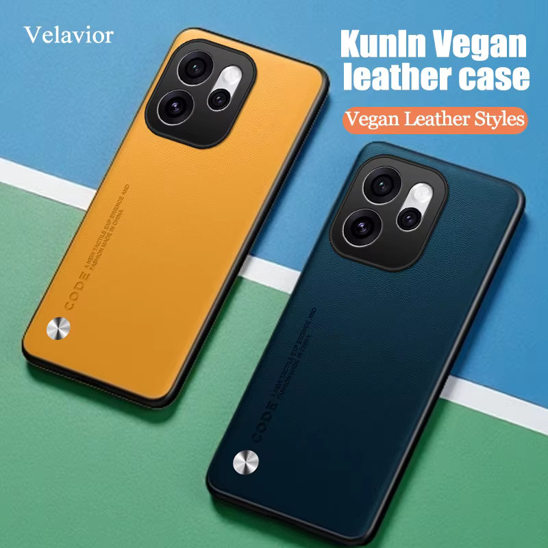 Luxuriöse Stoßfeste Handyhülle aus PU-Leder und Silikon für Oppo Reno15, Reno 14 Pro, Reno 15c und Reno 14 F - Bild 2