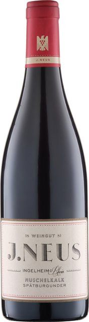 J.Neus Weingut Rotwein Pinot Noir 2022 Rheinhessen trocken 0,75 l - Bild 1