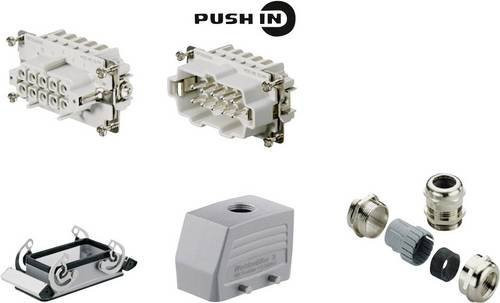Weidmüller Steckverbinder-Set RockStar HDC HE 1061740000 Grau - Bild 1